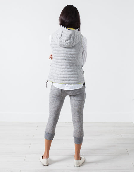 Primula Vest in Light Grey