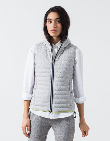 Primula Vest in Light Grey
