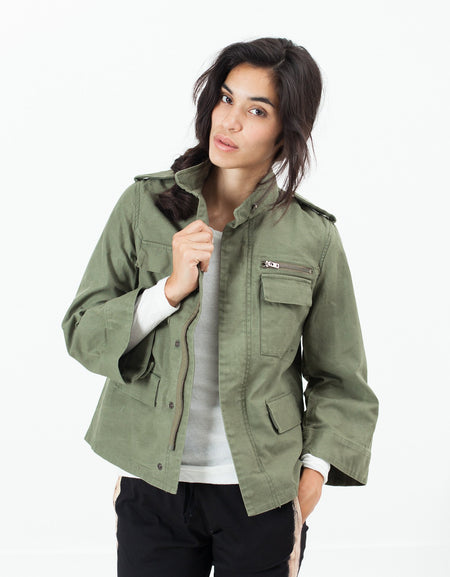 Big Army Jacket in Olive