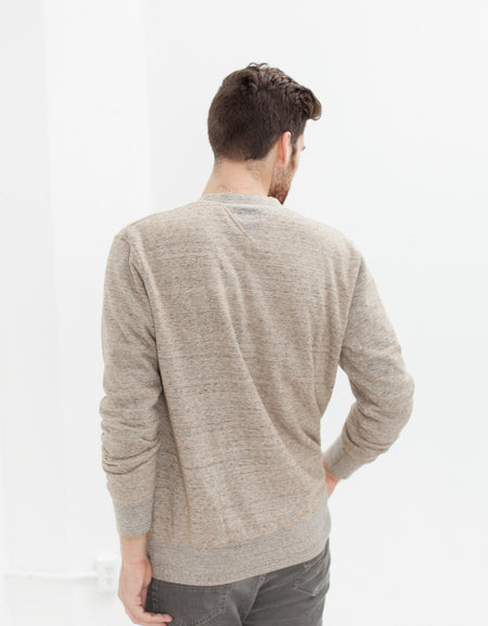Jeth Sweatshirt in Grey/Rust