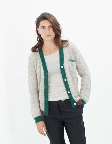 Deskle Cardigan in Heather