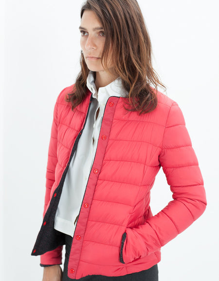 Camelia Reversible Jacket in Black/Red