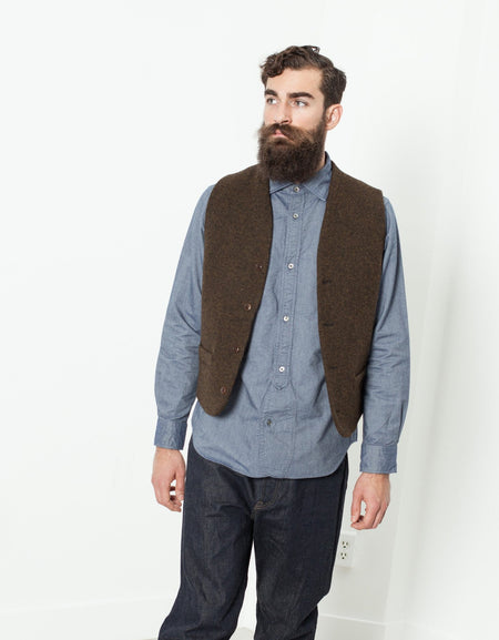 Kobe Vest in Brown