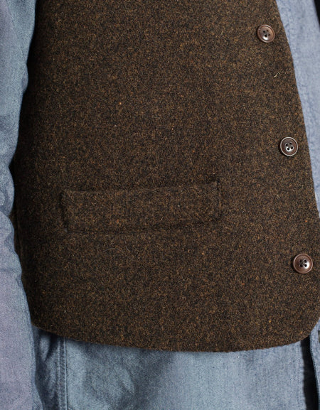 Kobe Vest in Brown