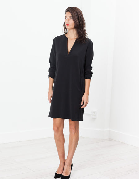 A-Line Pocket Shift in Black
