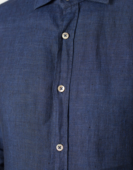 Button Up Shirt in Navy