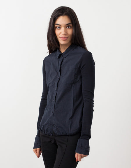 Soft Sleeve Button Up