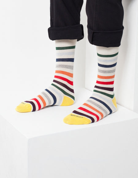 East River Stripe Sock