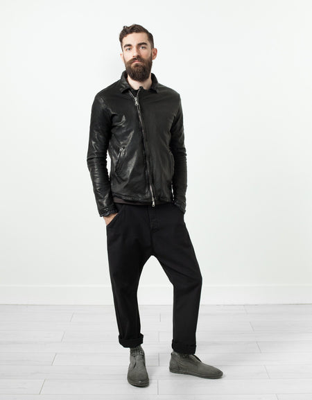 Distressed Motorcycle Jacket