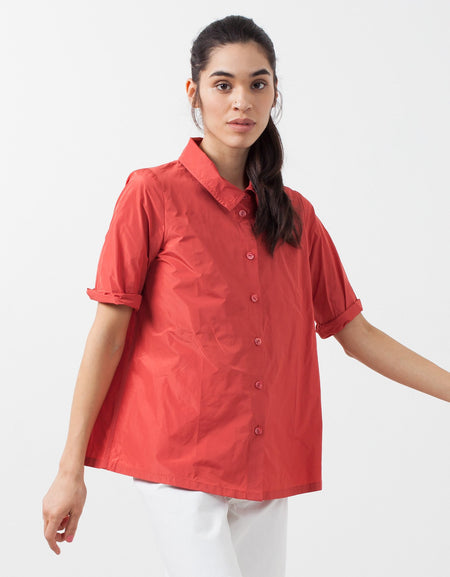 Short Sleeve Button Up