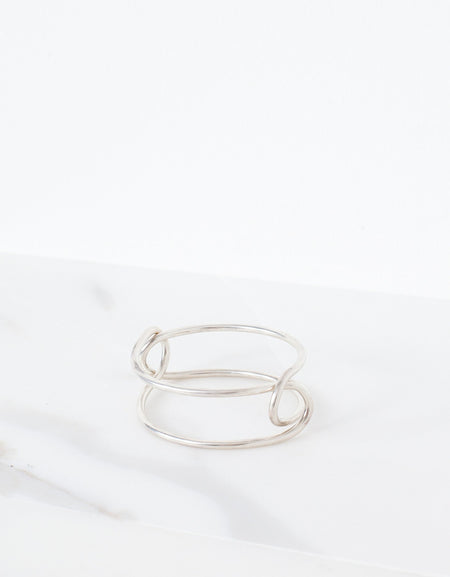 Bracelet 84 in Polished Silver