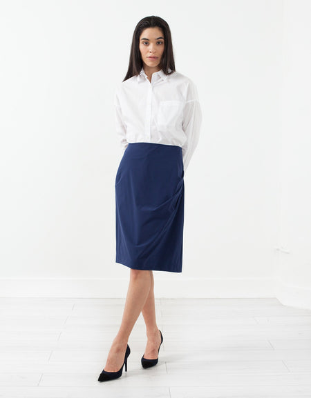 Side Ruche Skirt