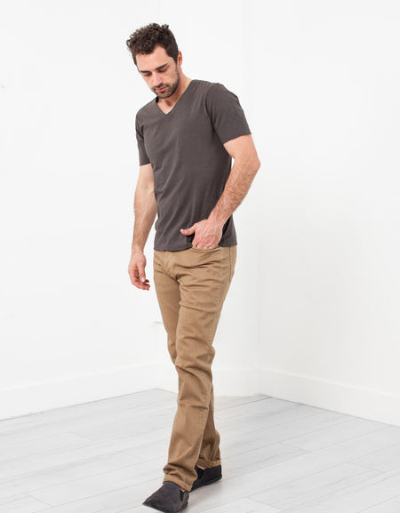 Alex Twill Pant in Sand