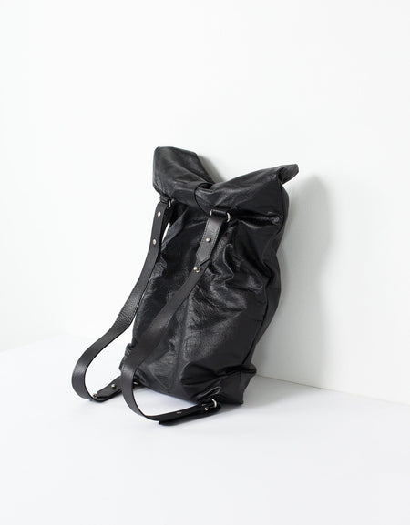 Leather Convertible Backpack