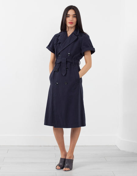 Rolled Sleeve Trenchcoat