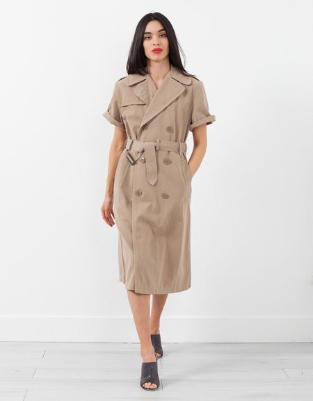 Rolled Sleeve Trenchcoat