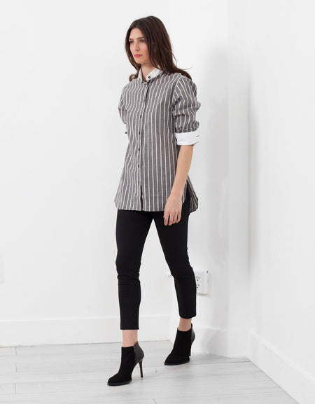 Striped Tuxedo Shirt