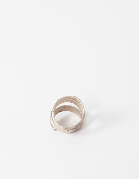 Silver Coil Ring in Sterling