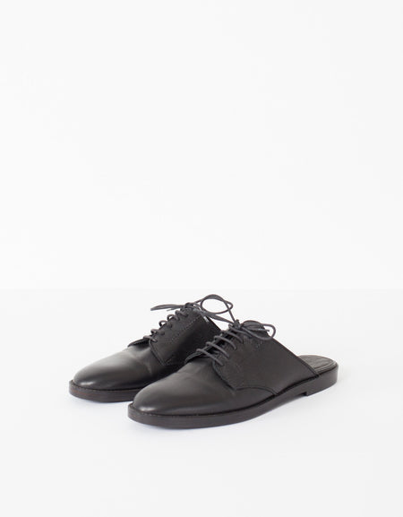 Backless Oxford in Black