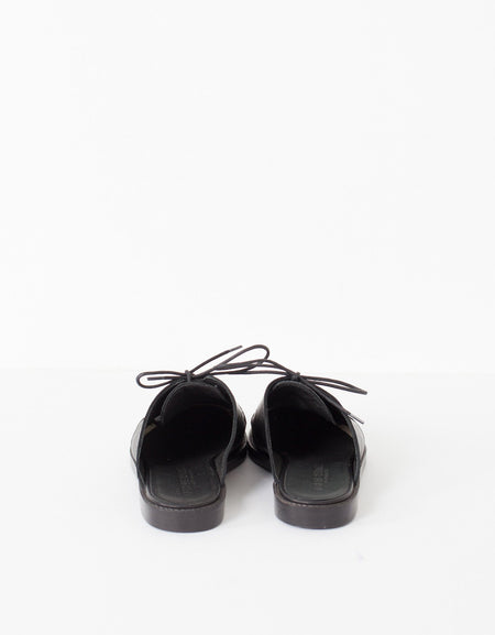 Backless Oxford in Black
