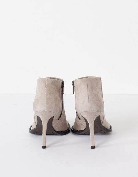 Camoscio Zip Heel