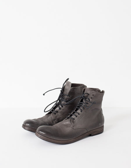 Listello Lace-Up Boot in Slate Grey