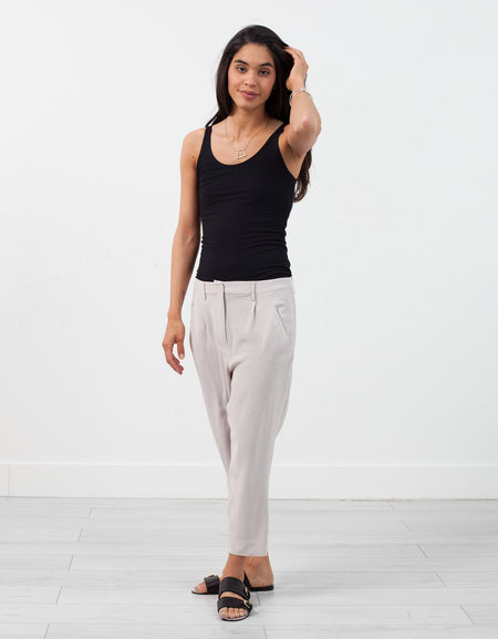 Silk Drop Crotch Pant
