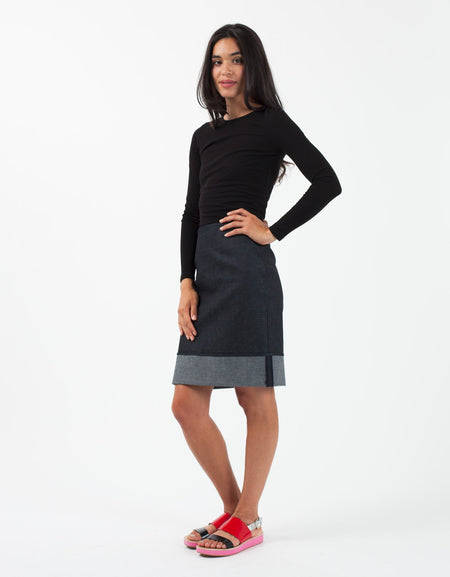 Cuffed Skirt
