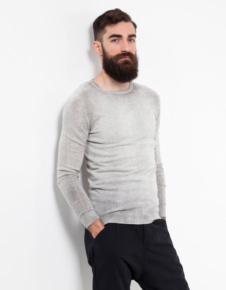 Mottled Cashmere Crewneck