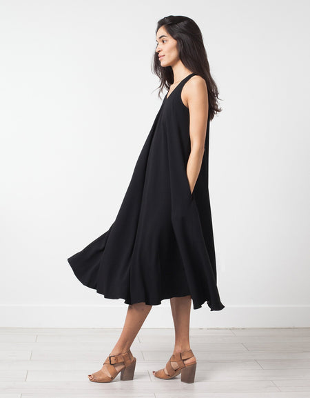 Sleeveless Flow Dress