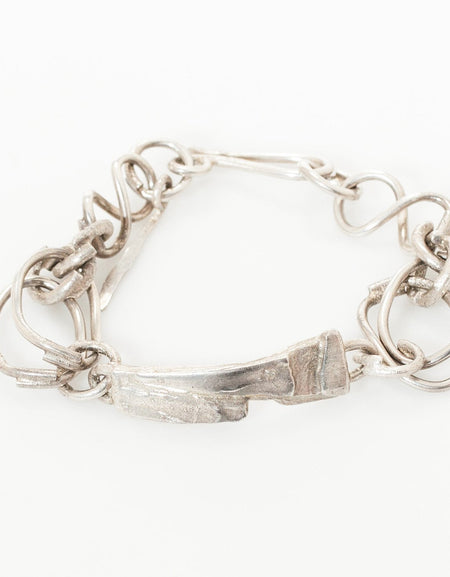 Silver I.D. Bracelet in Sterling