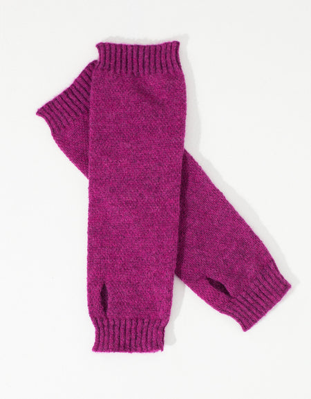 Pikki Mittens in Fuchsia