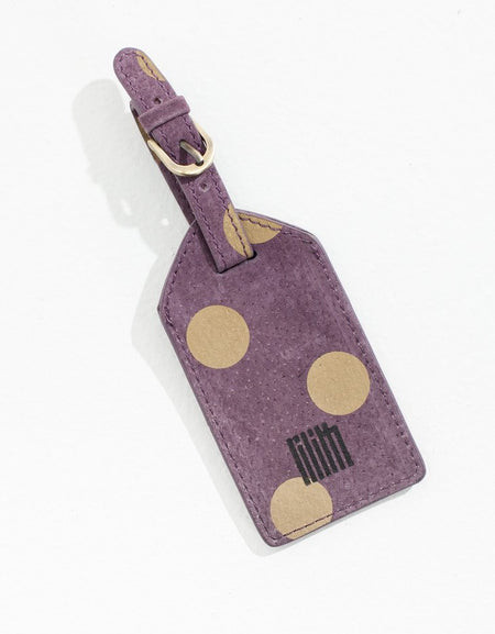 Oscar Luggage Tag in Blueberry