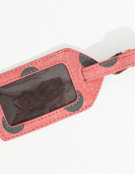 Oscar Luggage Tag in Rose