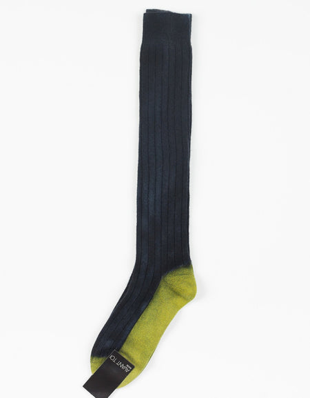 Cashmere Knit Sock in Blue