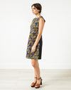 Triangle Sleeveless Dress in Multi