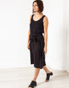 Bow Skirt in Black