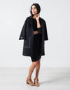 Tapered Boat Neck Dress