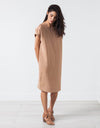 Philomene Dress in Camel