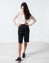 Woven Shorts in Black