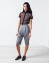 Silk Shorts in Grey