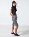 Silk Shorts in Grey