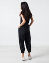 Fancy Wool Pant in Black