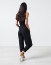 Fancy Wool Pant in Black