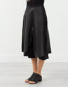 Leather Drop Crotch Pants
