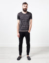Linen T-shirt in Rope