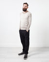 Mottled Cashmere Crewneck