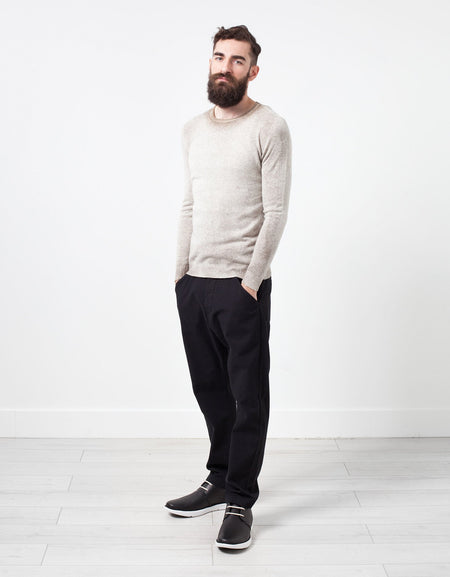 Mottled Cashmere Crewneck