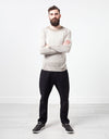 Mottled Cashmere Crewneck
