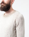 Mottled Cashmere Crewneck